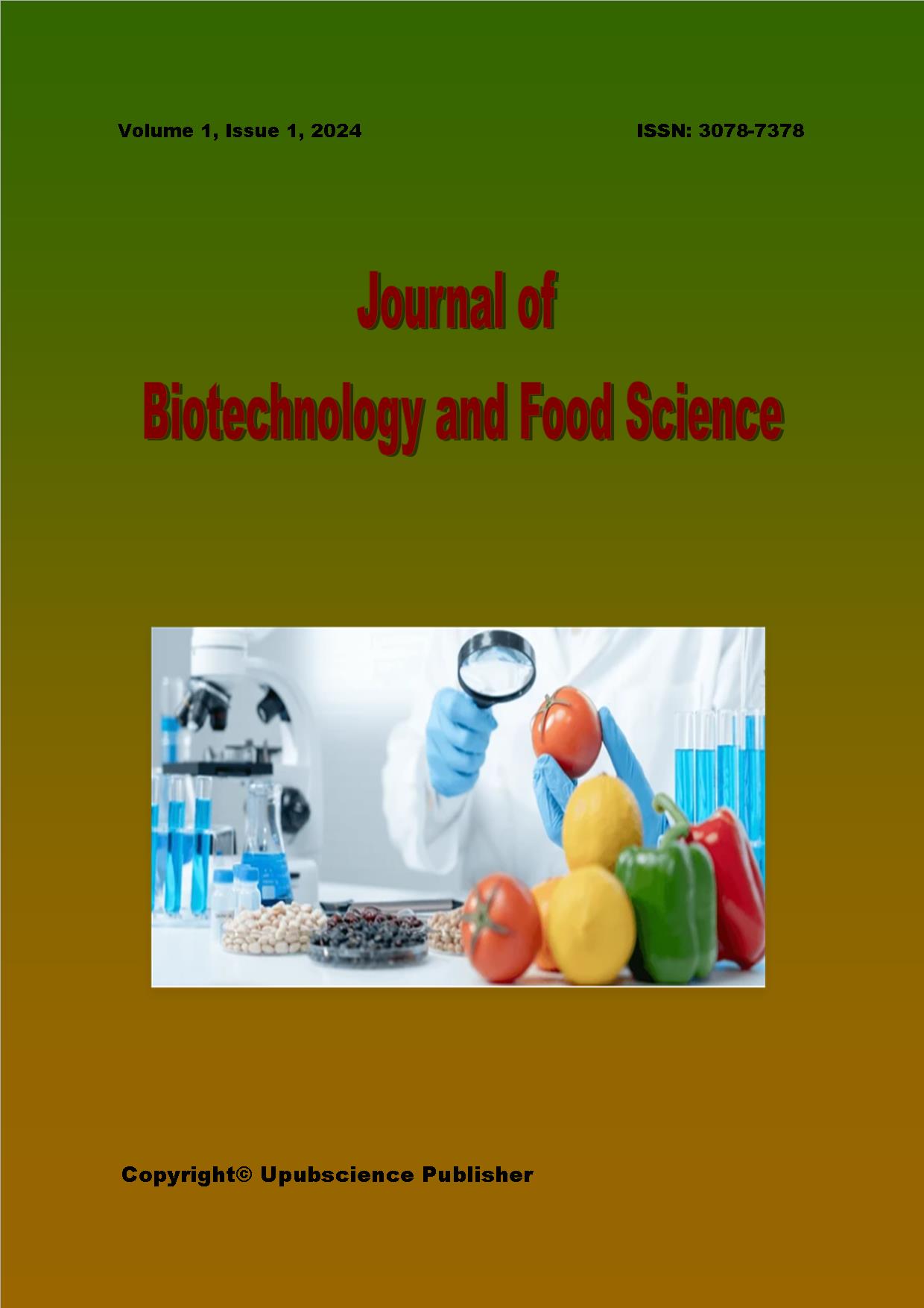 Journal of Biotechnology and Food Science